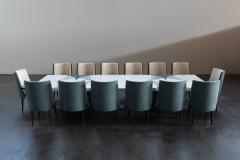  Greenapple Modern De Castro Dining Chair Blue Beige Woven Handmade Portugal by Greenapple - 3598937