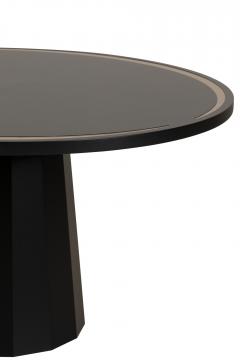  Greenapple Modern Howlite Round Dining Table Black Handmade in Portugal by Greenapple - 3355664