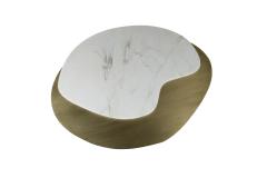  Greenapple Modern Landscape Coffee Table Calacatta Marble Handmade in Portugal Greenapple - 3428928