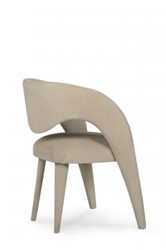  Greenapple Modern Laurence Dining Chair Velvet Leather Handmade in Portugal by Greenapple - 3433785