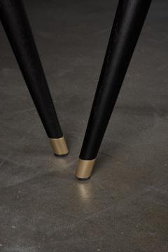  Greenapple Modern Mary Dining Chairs Caramel Velvet Leather Handmade Portugal Greenapple - 3353958