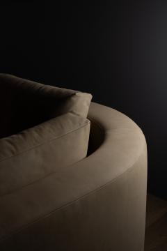  Greenapple Modern Sand Wave Sofa Light Brown Leather Handmade in Portugal by Greenapple - 3129588
