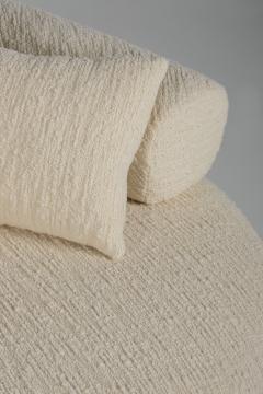  Greenapple Modern Twins Chaise Longue Beige Wool Boucl Handmade in Portugal by Greenapple - 3358353