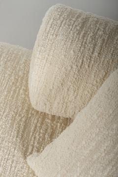  Greenapple Modern Twins Chaise Longue Beige Wool Boucl Handmade in Portugal by Greenapple - 3358356