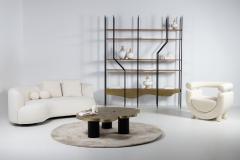  Greenapple My Brain Coffee Table Brass Handmade in Portugal by Greenapple - 4316510