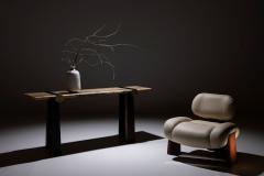 Greenapple Sense Leather Lounge Chair Light Beige Handmade in Portugal by Greenapple - 4316468