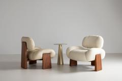  Greenapple Sense Leather Lounge Chair Light Beige Handmade in Portugal by Greenapple - 4316473