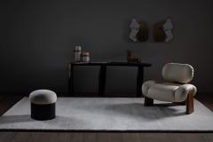  Greenapple Sense Leather Lounge Chair Light Beige Handmade in Portugal by Greenapple - 4316475