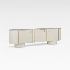  Greenapple Socalco Leather Sideboard Marble Top Handmade in Portugal by Greenapple - 4316521