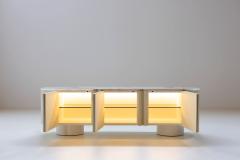  Greenapple Socalco Leather Sideboard Marble Top Handmade in Portugal by Greenapple - 4316526