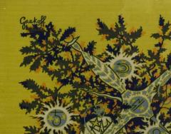  Grokoff Extremely Fine Mid Century French Tapestry Design and Signed by Grokoff - 4241735