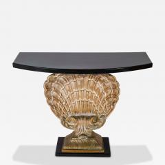  Grosfeld House Architectural Shell Base Console Table by Grosfeld House - 4591504