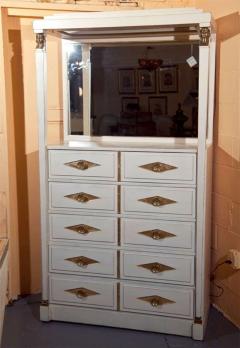  Grosfeld House French Empire Style Painted And Parcel Gilt Vanity Dresser by Grosfeld House - 2953110