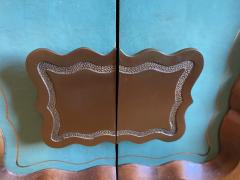  Grosfeld House GLAMOROUS GROSFELD HOUSE CABINRT AND MATCHING MIRROR - 2314151