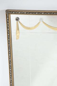  Grosfeld House Glamorous 1940s Gilt Mirror with Lucite Appliqu s By Grosfeld House - 1485144