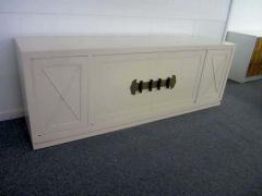  Grosfeld House Grosfeld House Cream Lacquered Hanging Credenza Mid Century Modern - 1612580