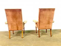  Grosfeld House Pair of 1950s Fireside chairs Lorin Jackson Grosfeld House - 4723896
