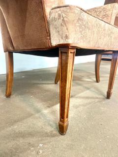  Grosfeld House Pair of 1950s Fireside chairs Lorin Jackson Grosfeld House - 4723901