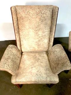 Grosfeld House Pair of 1950s Fireside chairs Lorin Jackson Grosfeld House - 4723902