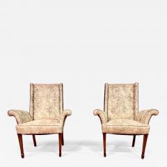  Grosfeld House Pair of 1950s Fireside chairs Lorin Jackson Grosfeld House - 4727588