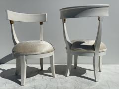  Grosfeld House Pair of Slipper Vanity Chairs - 1133506