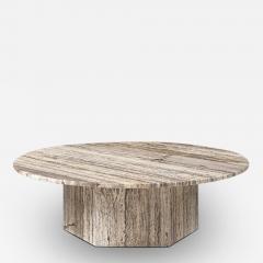  Gubi EPIC 43 COFFEE TABLE IN GREY TRAVERTINE - 3149950