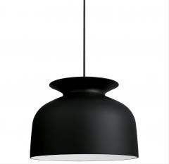  Gubi Large Oliver Schick Ronde Pendant in Anthracite Grey Matt for GUBI - 1679330