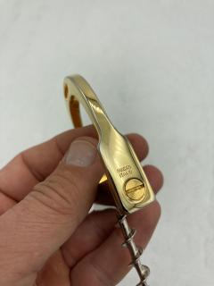  Gucci 1970s bronze corkscrew by GUCCI - 3011754