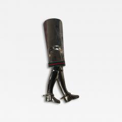  Gucci 1980s Silver plated shoe horse by Gucci - 4426273