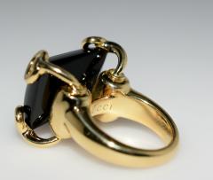  Gucci Gucci 18K Onyx Ring - 339605