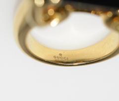  Gucci Gucci 18K Onyx Ring - 339607