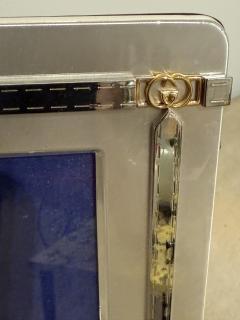 Gucci Gucci Italian Silver Equestrian Picture Frame 1970s - 4229334