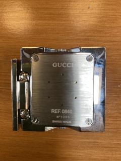  Gucci Gucci Limited Edition Luxury Travel Clock 1970s - 1546102