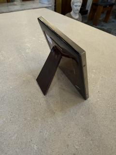  Gucci Gucci Silver Plated Picture Frame with Equestrian Bar Motifs Italy 1970s - 4524118