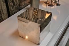  Gucci Ice Bucket in Silver Plate and Brass by Gucci - 543757