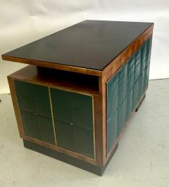  Gucci Rare Italian Art Deco Desk by Gucci for Gucci Executive Offices Florence 1938 - 4451436