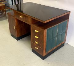  Gucci Rare Italian Art Deco Desk by Gucci for Gucci Executive Offices Florence 1938 - 4451440