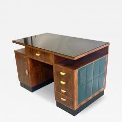  Gucci Rare Italian Art Deco Desk by Gucci for Gucci Executive Offices Florence 1938 - 4454768