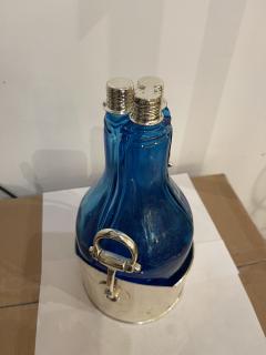  Gucci Set of three bottles in a silver plated fixture by Gucci - 3938283