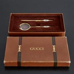  Gucci VINTAGE GUCCI MAGNIFYING GLASS AND LETTER OPENER - 1531100