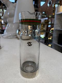 Gucci Vintage Gucci Barware Set Pitcher Carafe High Ball Glasses - 4599367