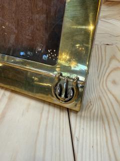  Gucci Vintage Gucci Brass Picture Frame with Equestrian Emblem - 4761260