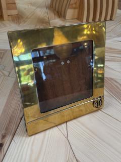  Gucci Vintage Gucci Brass Picture Frame with Equestrian Emblem - 4761262