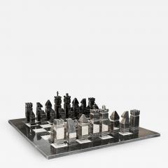  Gucci Vintage Gucci Italian Designer Chess Set in Original Traveling Case  - 3510304