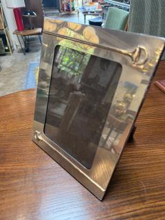  Gucci Vintage Gucci Italy Brass Equestrian Bit Photo Frame - 4371648