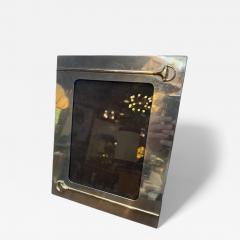  Gucci Vintage Gucci Italy Brass Equestrian Bit Photo Frame - 4372311