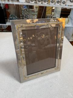  Gucci Vintage Gucci Silver Gold Tone Picture Frame 7 x 9 - 4614613