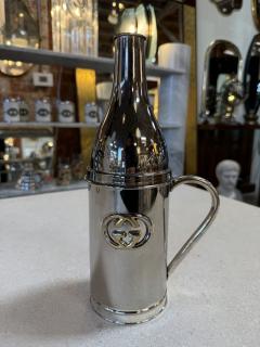  Gucci Vintage Gucci Silver Plated Wine Bottle Holder - 4527004
