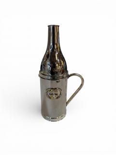  Gucci Vintage Gucci Silver Plated Wine Bottle Holder - 4527181