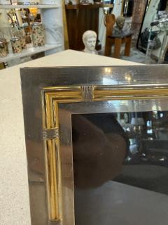  Gucci Vintage Gucci Silver and Gilt Metal Picture Frame with Interlocking GG - 4524186